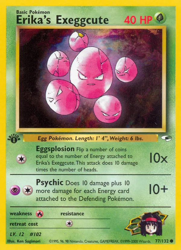 Erika's Exeggcute #77, Gym Heroes