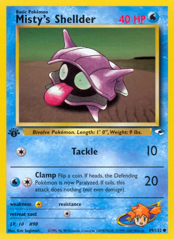 Misty's Shellder #89, Gym Heroes