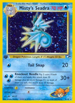 Misty's Seadra #9, Holo