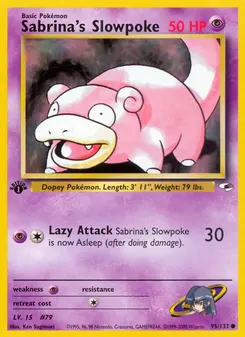 Sabrina's Slowpoke #95, 1st Edition