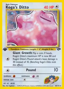 Koga's Ditto #10, Holo