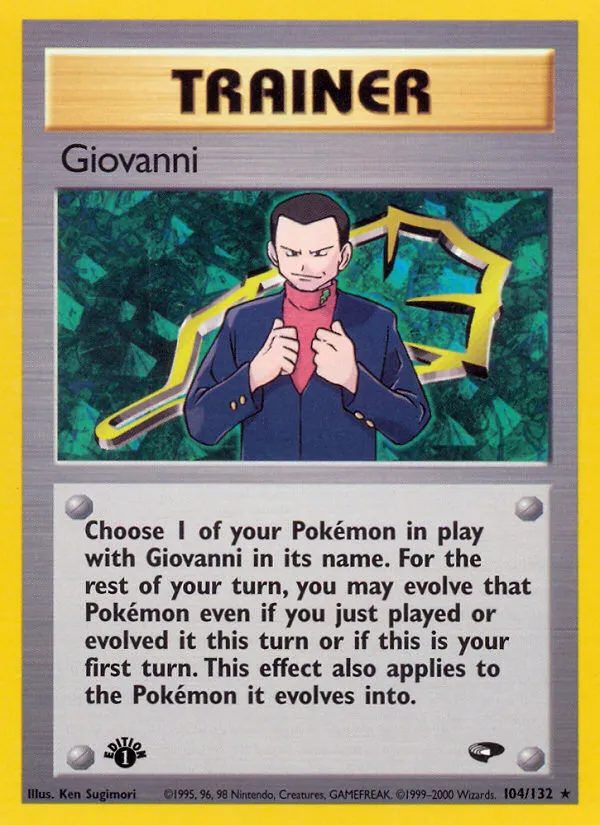Giovanni #104, Gym Challenge