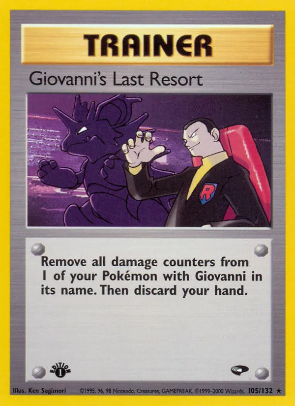 Giovanni's Last Resort #105, Gym Challenge