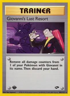 Giovanni's Last Resort #105, 1st Edition