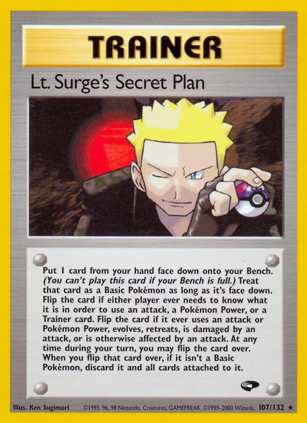 Lt. Surge's Secret Plan #107, Gym Challenge