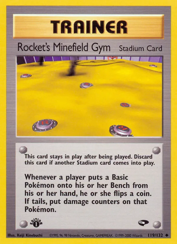 Rocket's Minefield Gym #119, Gym Challenge