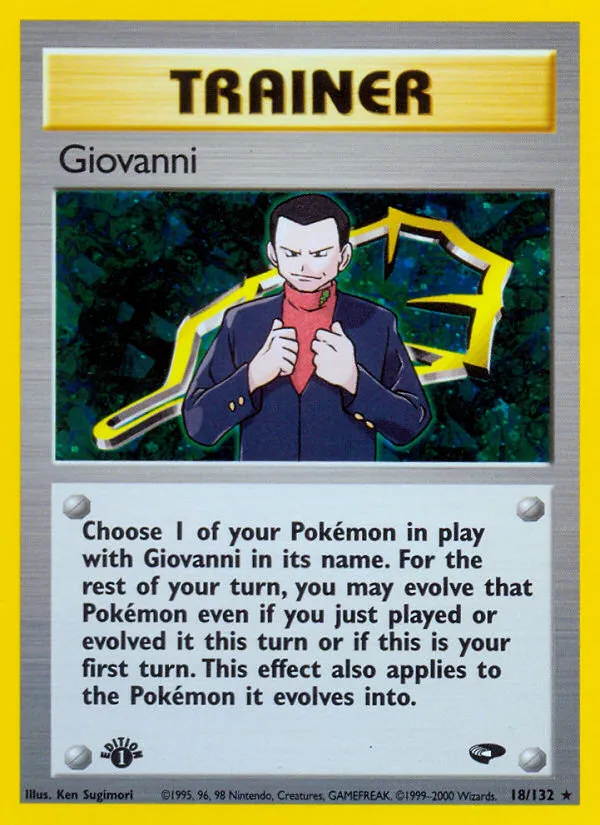Giovanni #18, Gym Challenge
