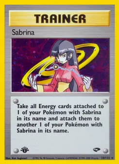 Sabrina #20, Holo-1st Edition