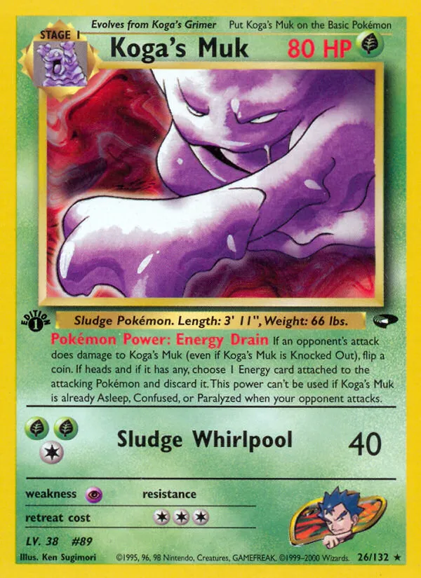Koga's Muk #26, Gym Challenge