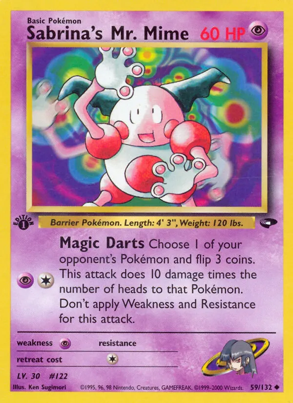 Sabrina's Mr. Mime #59, Gym Challenge