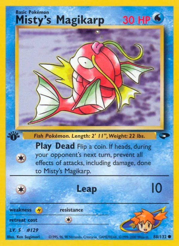 Misty's Magikarp #88, Gym Challenge