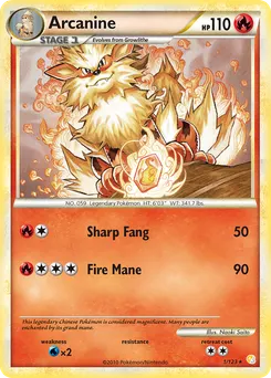 Arcanine #1, Ember Spark Theme Deck