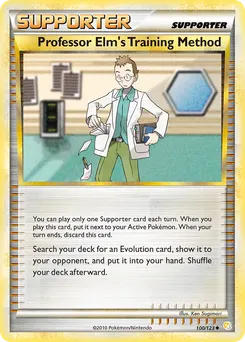 Professor Elm's Training Method #100, HeartGold & SoulSilver