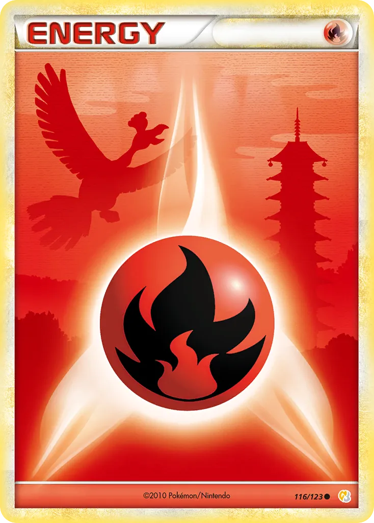 Fire Energy #116, HeartGold & SoulSilver