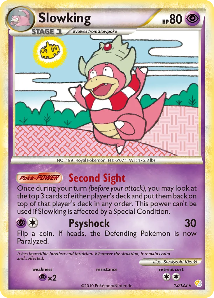Slowking #12, HeartGold & SoulSilver
