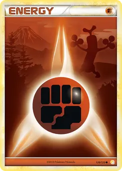 Fighting Energy #120, HeartGold & SoulSilver