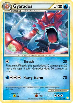 Gyarados #123, Reverse Foil