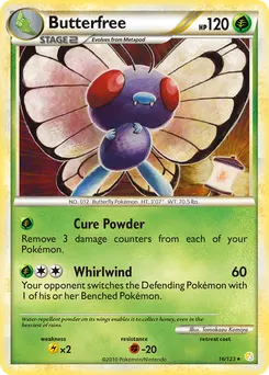 Butterfree #16, Reverse Foil