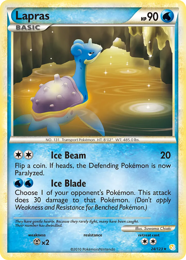 Lapras #24, HeartGold & SoulSilver
