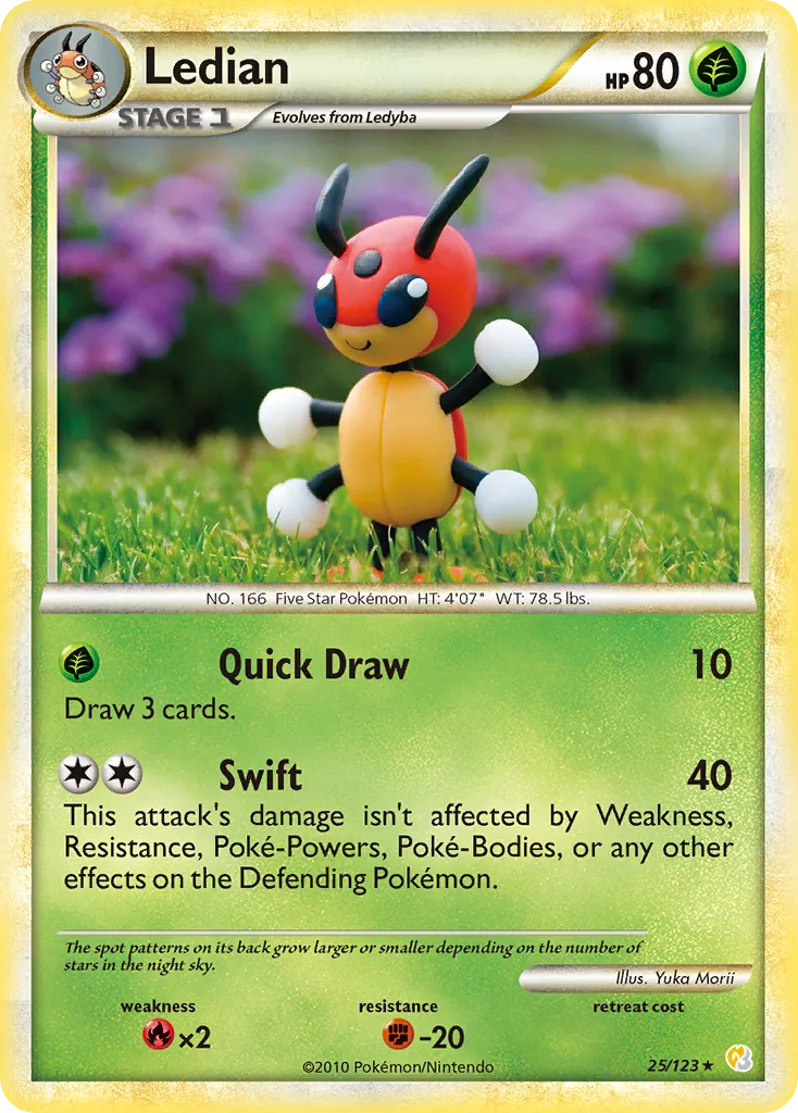 Ledian #25, HeartGold & SoulSilver