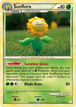 Sunflora #31, Reverse Foil