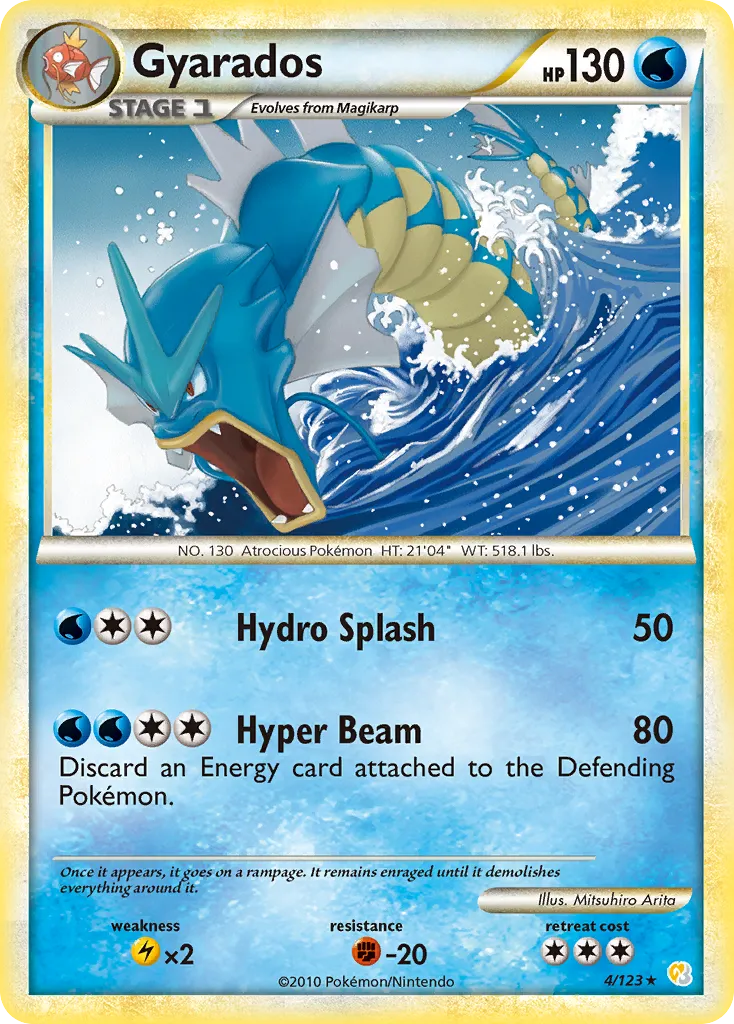 Gyarados #4, HeartGold & SoulSilver