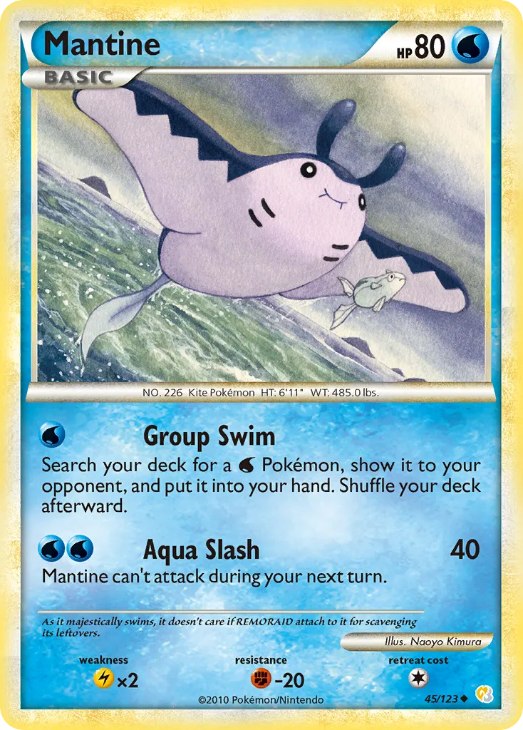 Mantine #45, HeartGold & SoulSilver