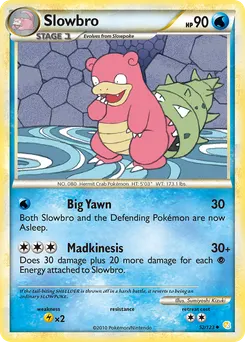 Slowbro #52, Reverse Foil