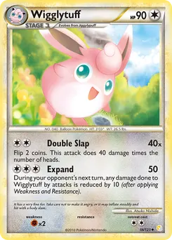 Wigglytuff #56, Reverse Foil