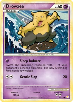 Drowzee #62, HeartGold & SoulSilver