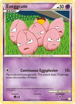 Exeggcute #63, Standard