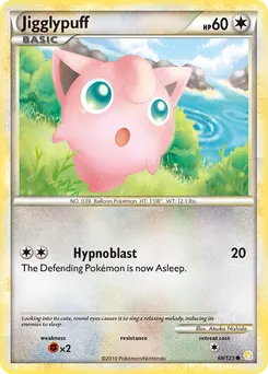 Jigglypuff #68, Reverse Foil