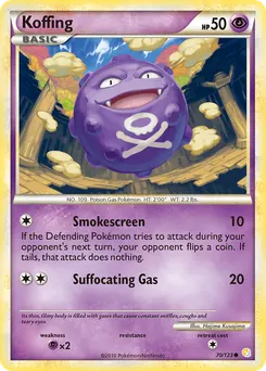 Koffing #70, HeartGold & SoulSilver