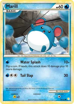 Marill #74, HeartGold & SoulSilver