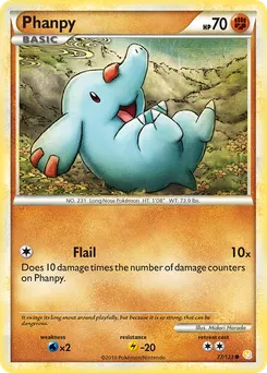 Phanpy #77, HeartGold & SoulSilver