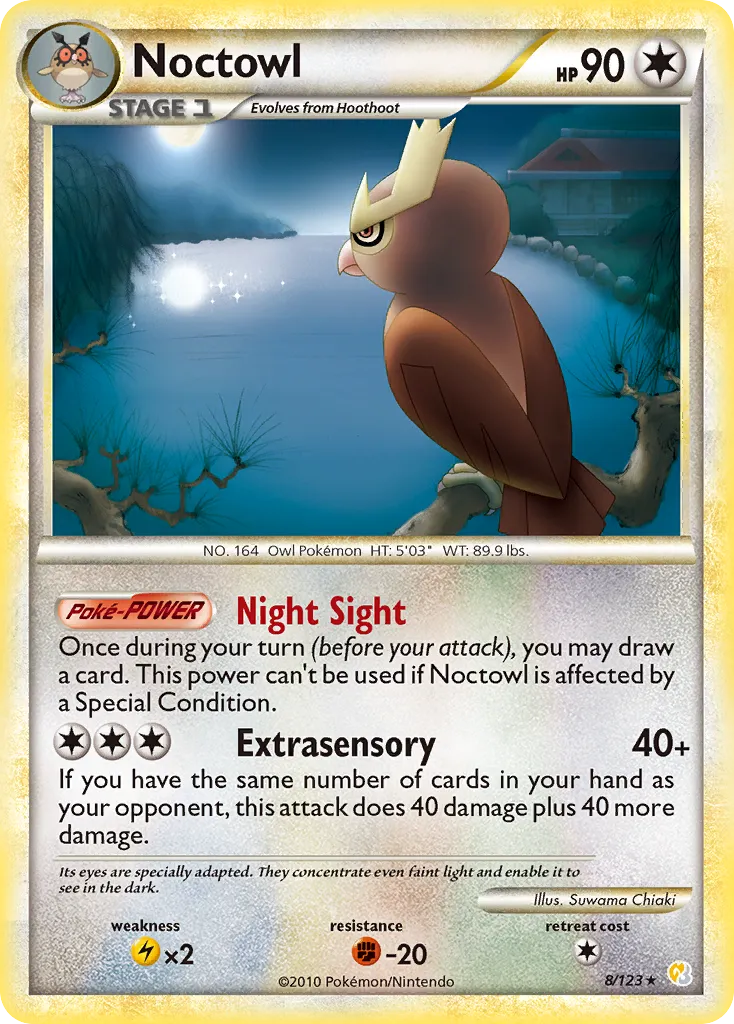 Noctowl #8, HeartGold & SoulSilver