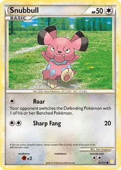 Snubbull #82, HeartGold & SoulSilver