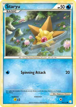 Staryu #84, HeartGold & SoulSilver
