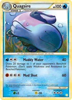 Quagsire #9, Reverse Foil