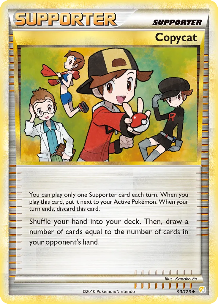 Copycat #90, HeartGold & SoulSilver Crosshatch-2011 Pokemon League