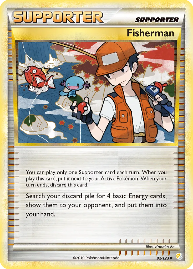 Fisherman #92, HeartGold & SoulSilver