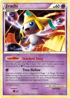 Jirachi #1, Reverse Foil