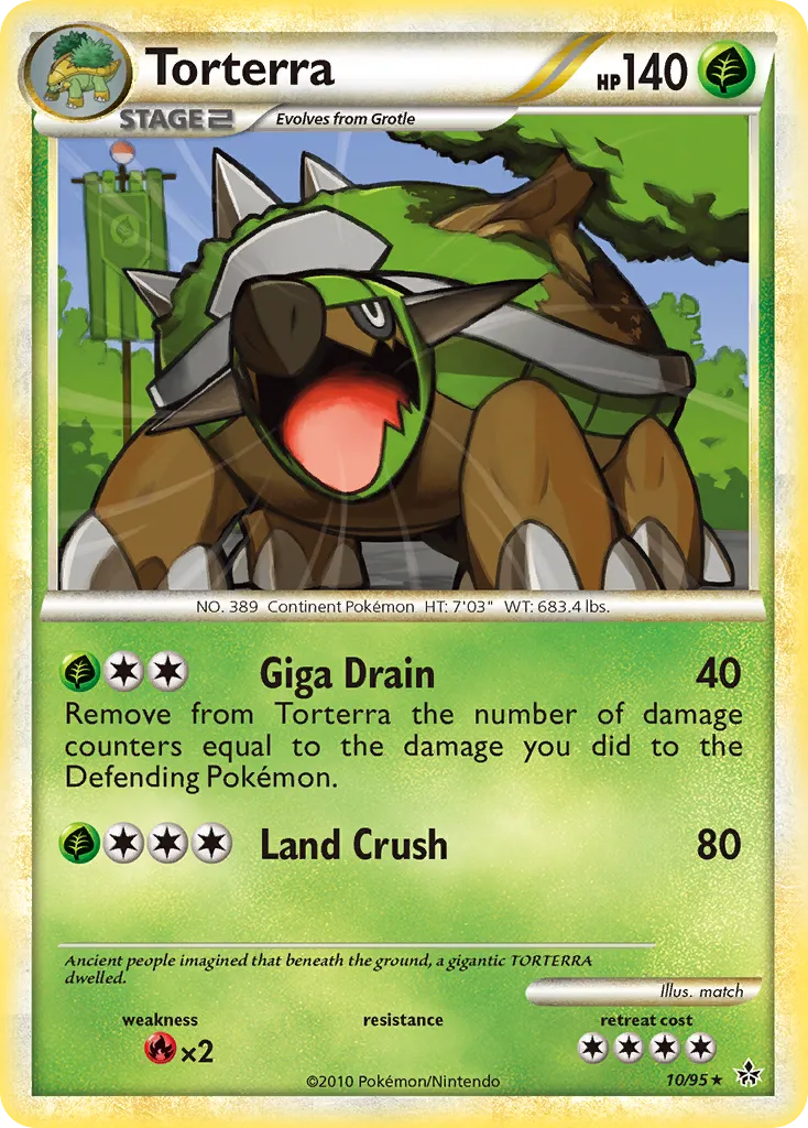 Torterra #10, HS—Unleashed