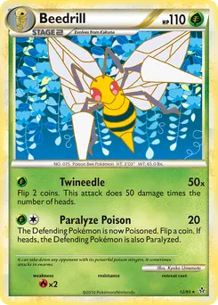 Beedrill #12, Reverse Foil