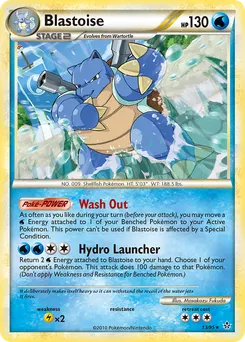 Blastoise #13, Cracked Ice