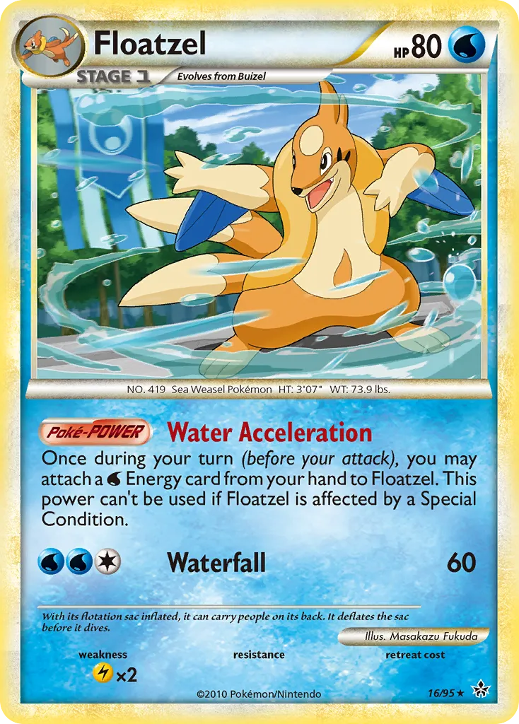 Floatzel #16, HS—Unleashed