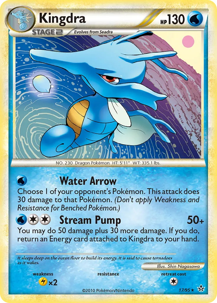 Kingdra #17, HS—Unleashed