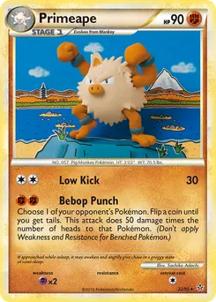 Primeape #22, Reverse Foil