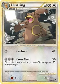 Ursaring #27, Reverse Foil