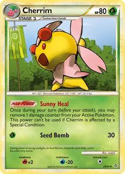 Cherrim #28, Reverse Foil